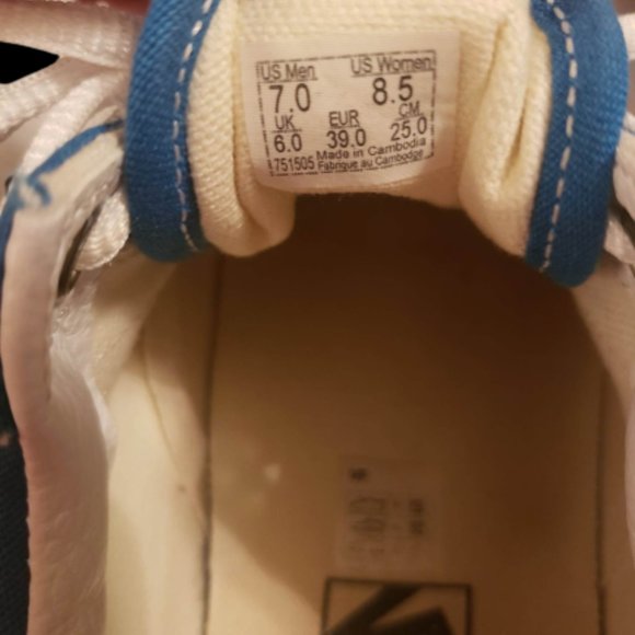 Vans Old Skool Mediterranean Blue with Gum Sole - Picture 5 of 8